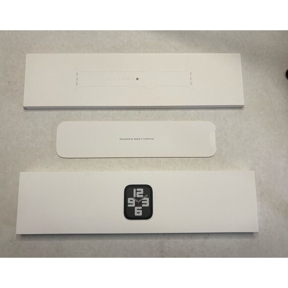 Apple Watch SE White-40 Mm Size Sm Empty Box Only - Picture 1 of 6